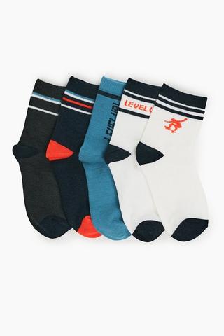 5 Pack Anklet Socks