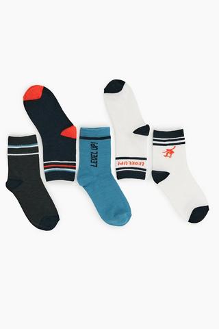 5 Pack Anklet Socks