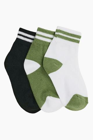 3 Pack Anklet Socks