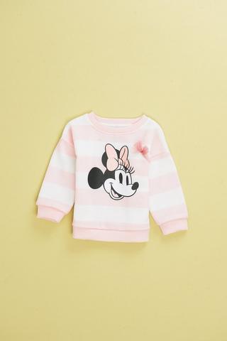 Minnie Mouse Stripe Pullover
