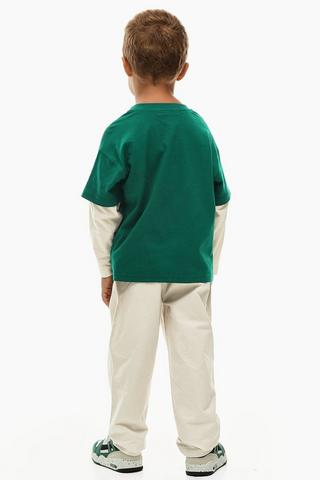 Straight Pleated Chino