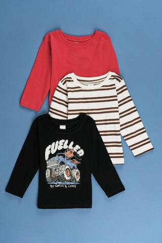 3 Pack Long Sleeve T-Shirts