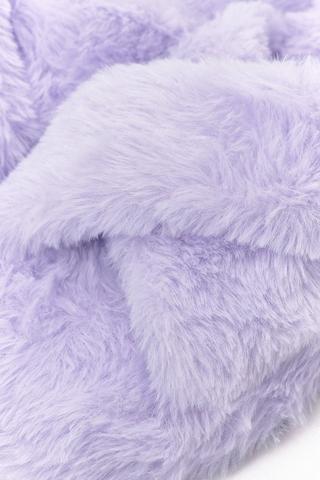 Crossover Fluffy Slipper