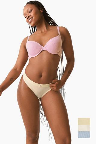 3 Pack Seamless Thongs