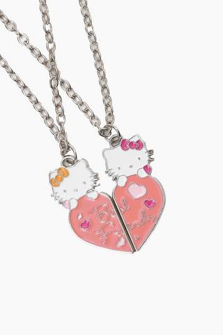 2 Pack Hello Kitty BFF Necklace