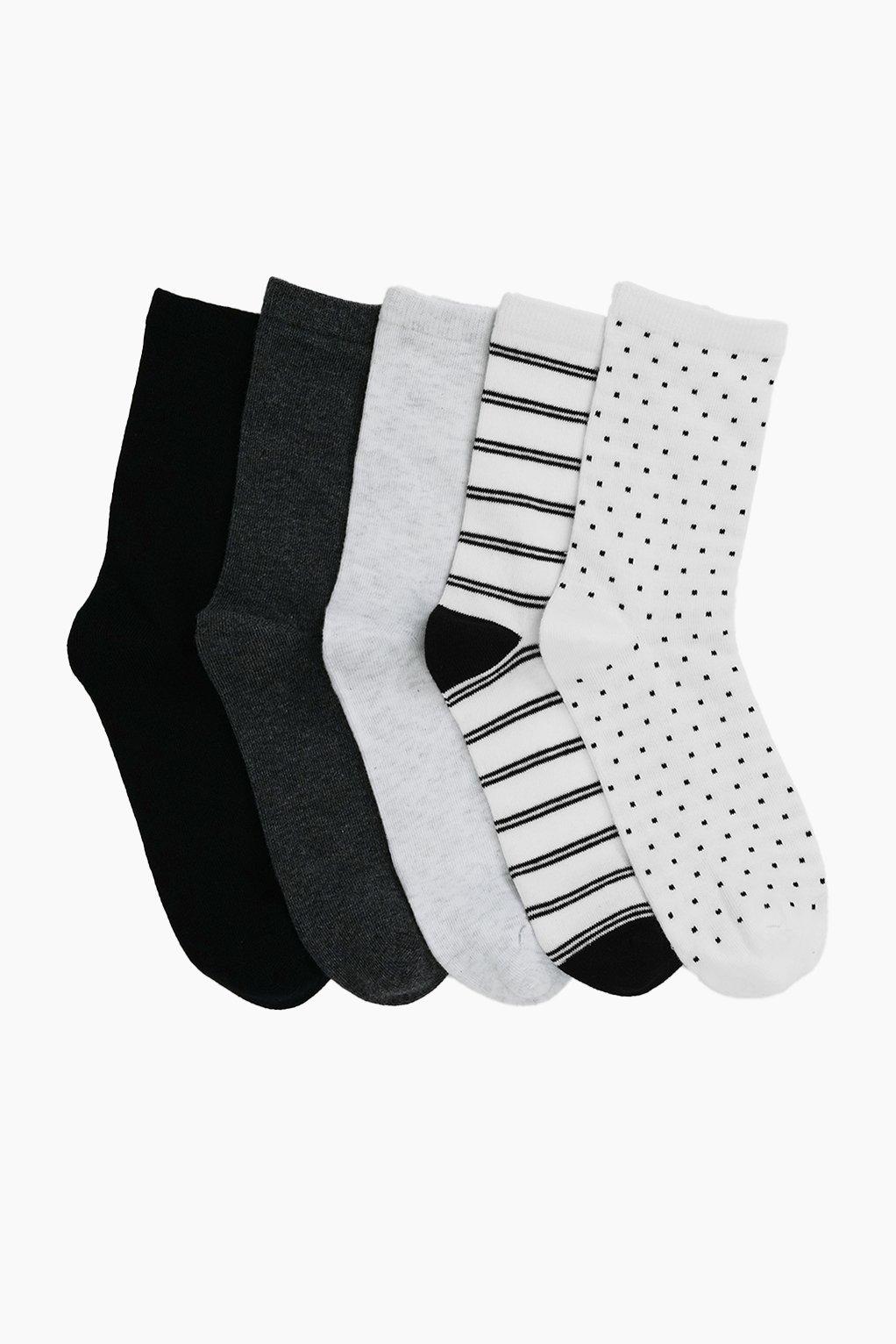 5 Pack Socks