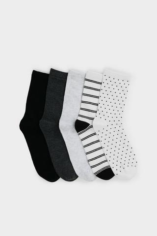 5 Pack Socks