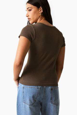 Seamless Button-up Top