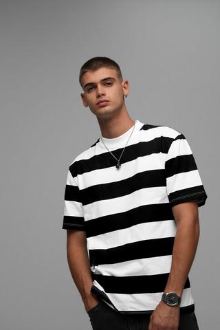 Stripe Relaxed T-Shirt