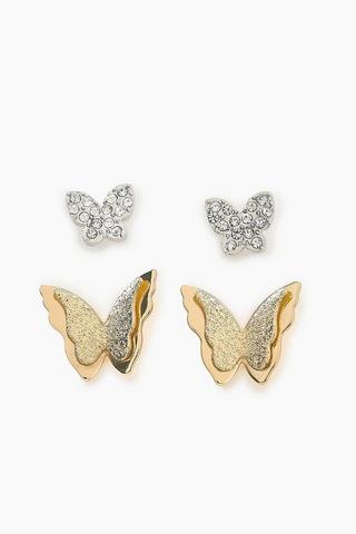 2 Pack Stud Earrings