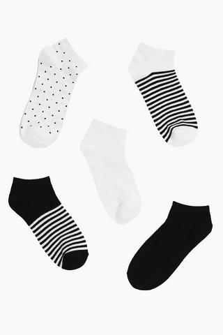 5 Pack Socks