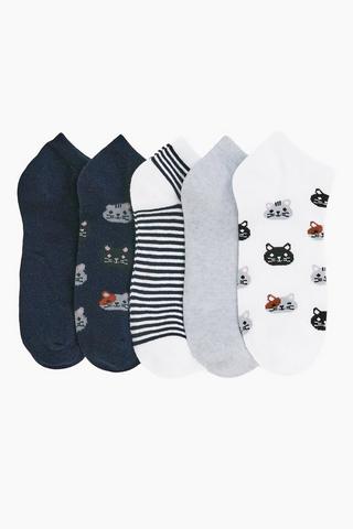 5 Pack Socks