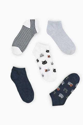 5 Pack Socks