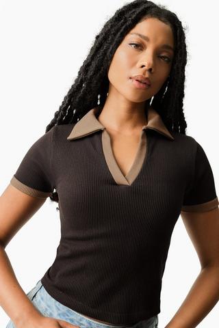 Seamless Johnny Collar Golfer