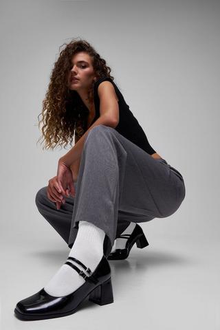 Mary Jane Block Heel
