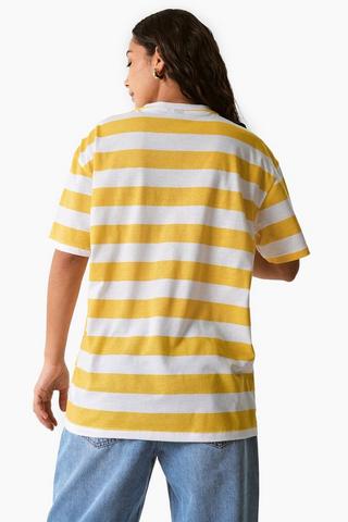 Stripe Oversized Top