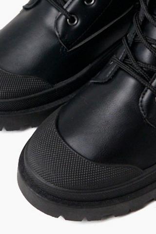 Lace Up Military Boot