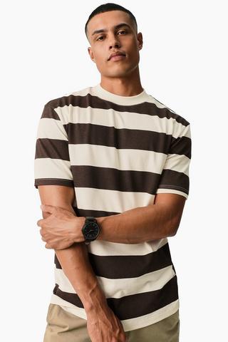 Stripe Relaxed T-Shirt