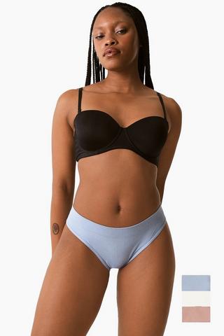 3 Pack Seamless Bikinis