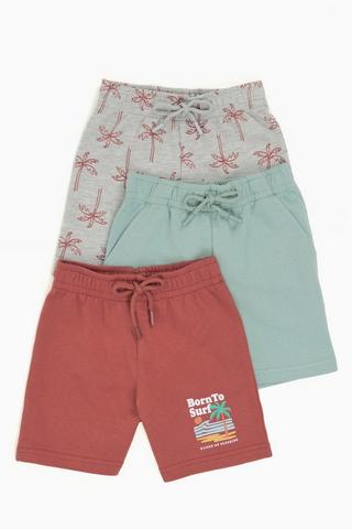 3 Pack Shorts