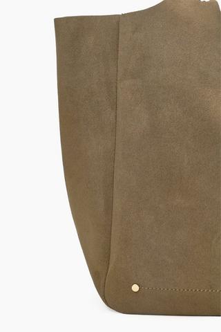 Suede Tote Bag