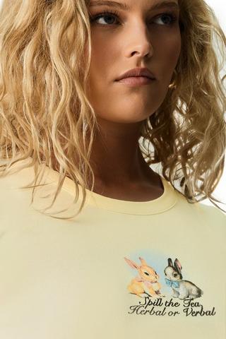 Ribbed Fitted T-Shirt