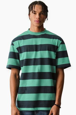 Stripe Relaxed T-Shirt