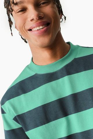 Stripe Relaxed T-Shirt