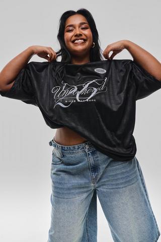 Oversized Football T-Shirt