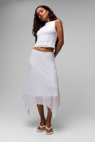 Layered Lace Skirt