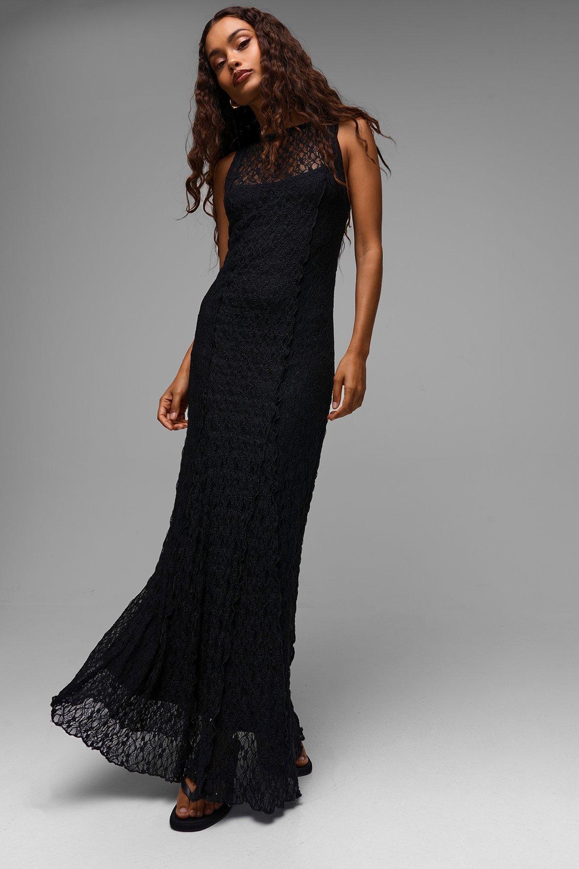 Lace A-Line Dress