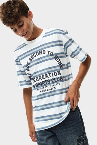 Relaxed Stripe T-Shirt
