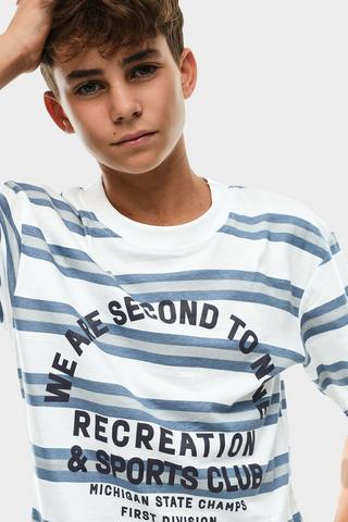 Relaxed Stripe T-Shirt