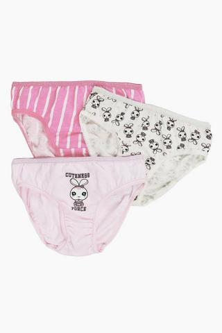 3 Pack Bunny Bikinis