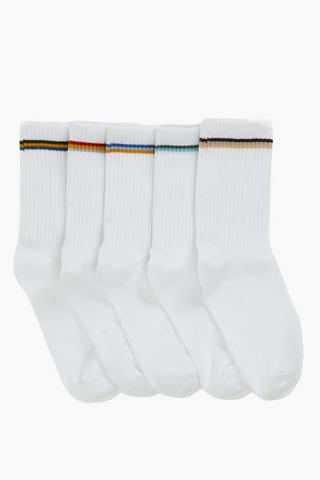 5 Pack Anklet Socks
