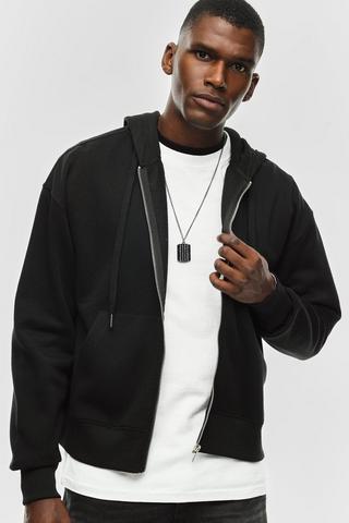 Zip Through Hoodie