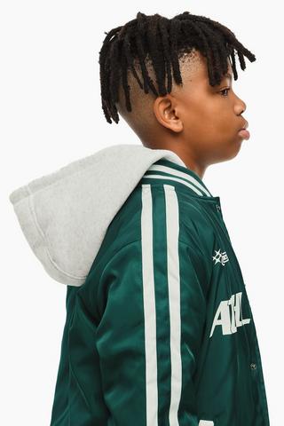 Hooded Bomber Jacket