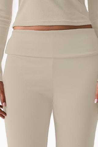 Ribbed Flare Leggings