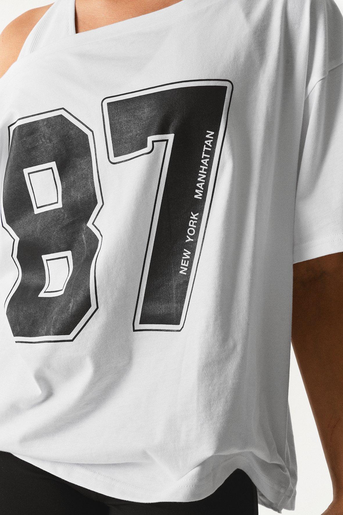 Active Off The Shoulder T-Shirt