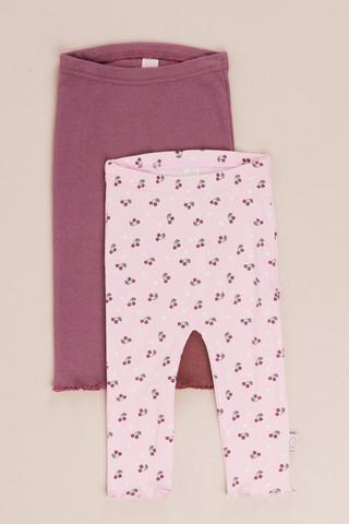 2 Pack Cherry Leggings