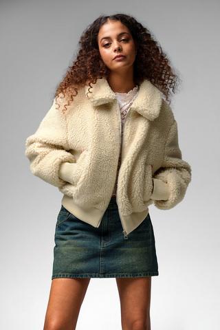 Sherpa Bomber Jacket