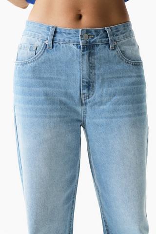 Rigid Wide Leg Denim