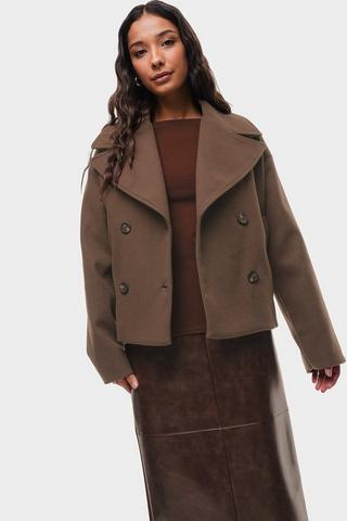 Cropped Trench Coat
