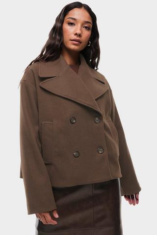 Cropped Trench Coat