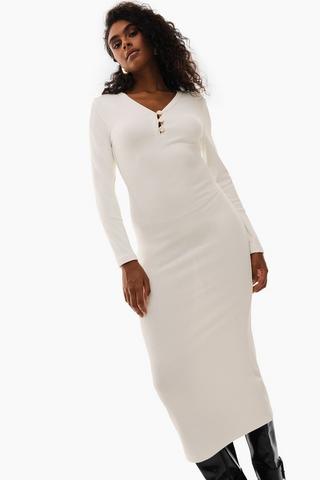 Ribbed Bodycon Dress