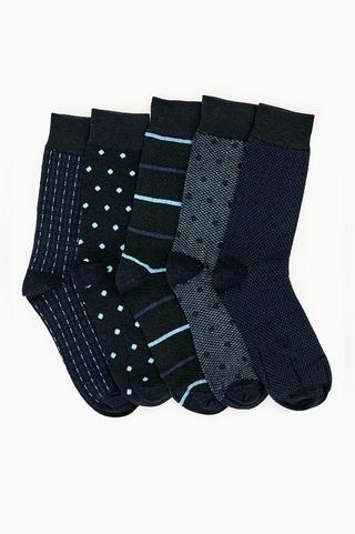 5 Pack Anklet Socks