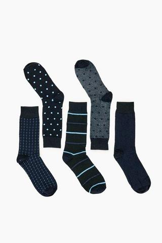 5 Pack Anklet Socks