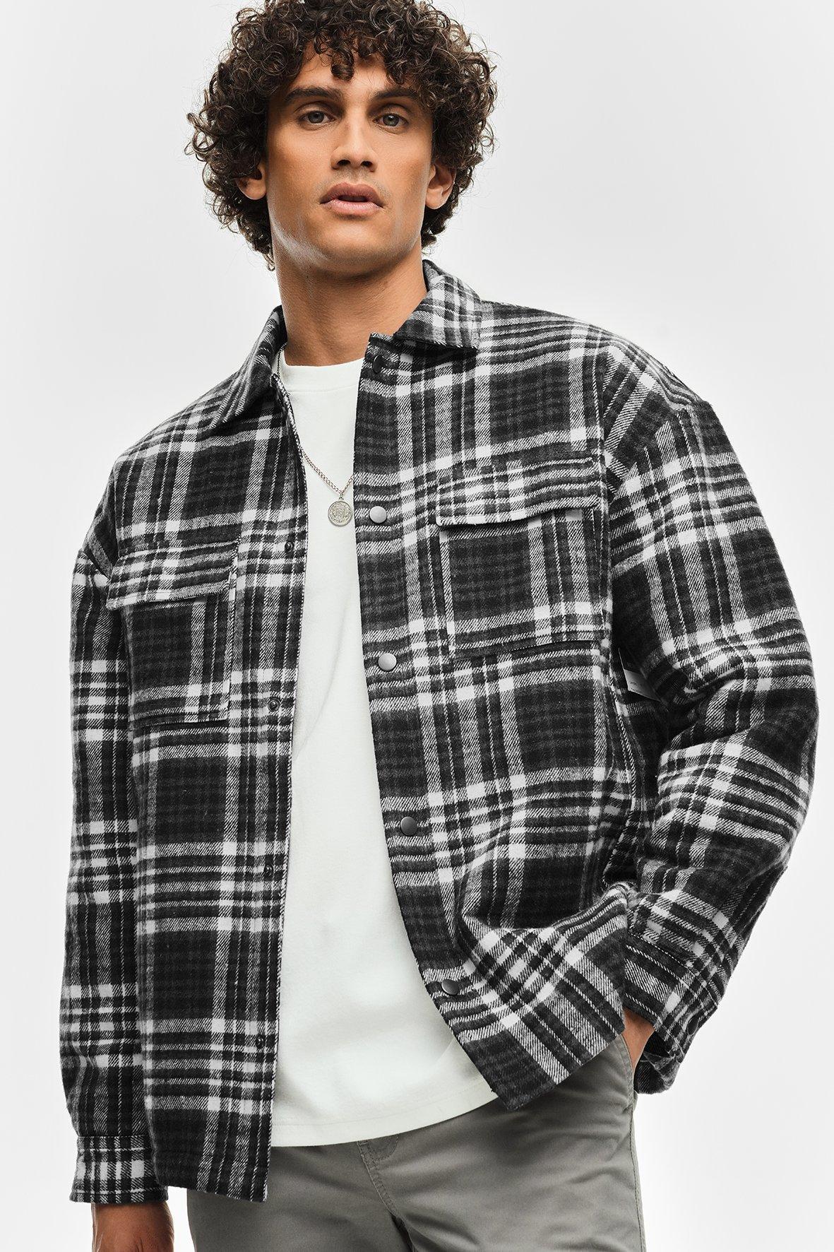 C*ア様 Timc Inc. FlannelセットアップM Check Shacket