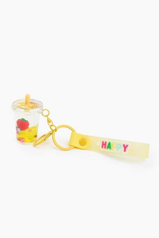 Straw Cup Keyring