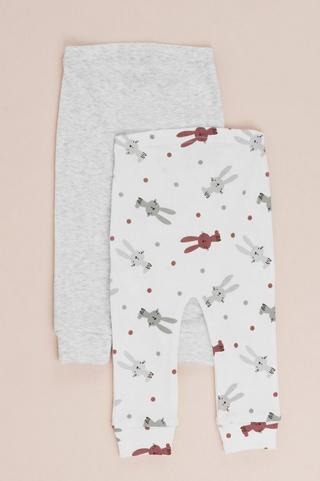 2 Pack Bunny Leggings